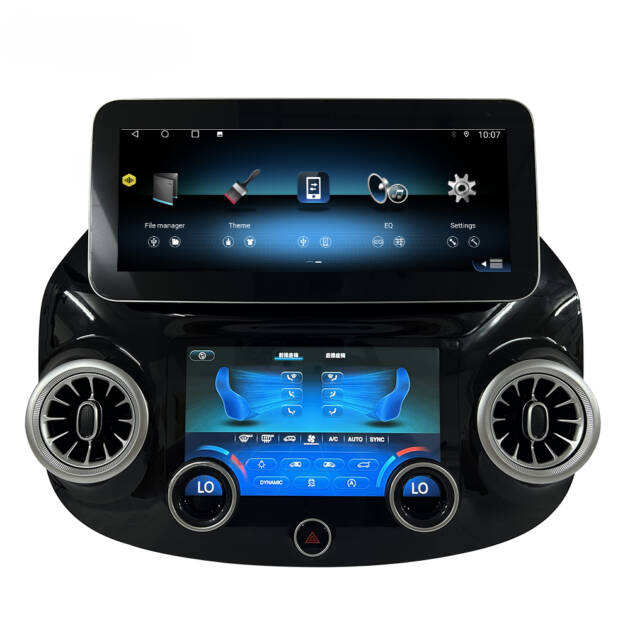 Android Head Unit With Touch AC Panel with CarPlay & Navigation Vito 2016-2023