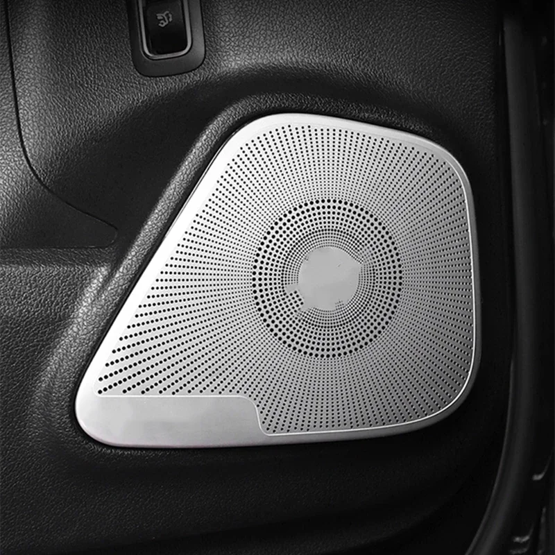 Car Door A Pillar Stereo Audio Speaker Cover Trim Decoration For Mercedes Benz CLA GLA GLB A Class C118 H247 X247 W177 2019-22 - Image 3