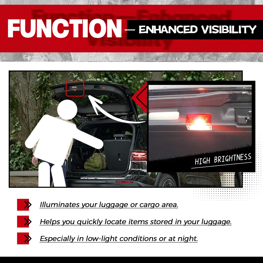 Tailgate Interior Licenses Trim Light A2218202101 - Mercede A/B/C GLA GL - Image 3