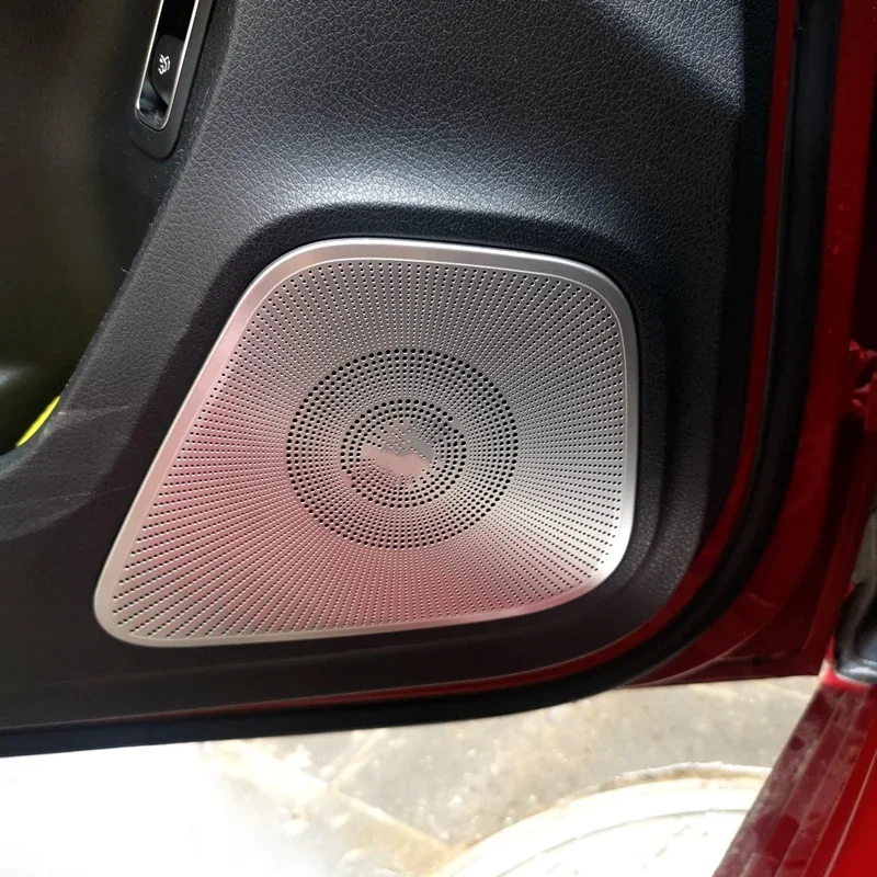 Car Door A Pillar Stereo Audio Speaker Cover Trim Decoration For Mercedes Benz CLA GLA GLB A Class C118 H247 X247 W177 2019-22 - Image 4