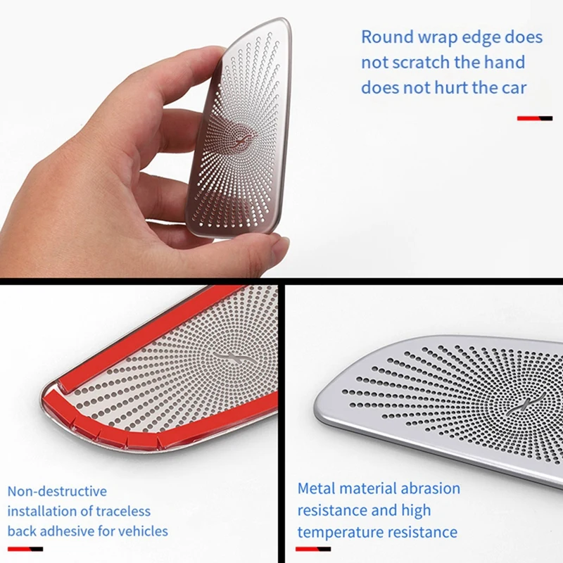 Car Dashboard Horn Cover Air Outlet Trim (GLC/C-class) 2015-2021 - Image 3